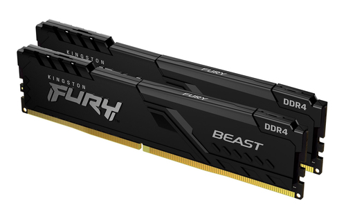 Kingston (KF436C18BBK2/32) FURY Beast 32GB 2 x 16 GB 3600MT/s DDR4 DIMM RAM