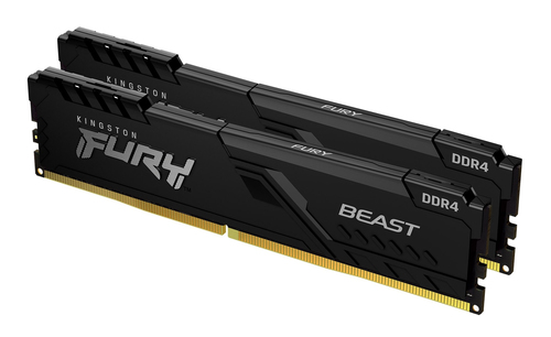 Kingston FURY Beast 32GB,2 x 16 GB 3200MT/s DDR4 288-pin DIMM RAM for PC/Server