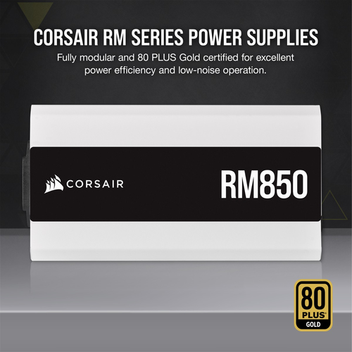 Corsair RM850, 850 W, 100 - 240 V, 47 - 63 Hz, 10 A,  Power Supply Unit