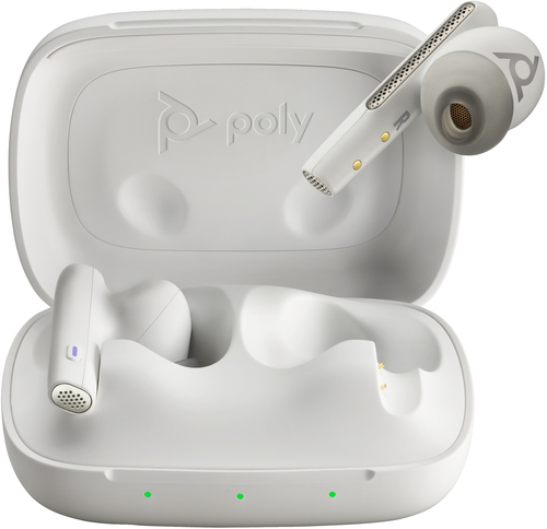 POLY Voyager Free 60 UC with Charging case, Headset/Earbuds, White