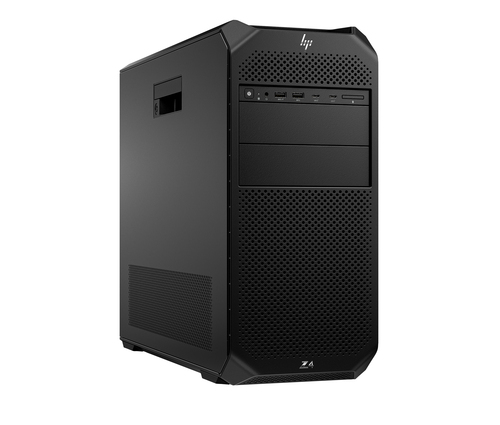 HP Z4 G5 desktop AI workstation black tower side profile