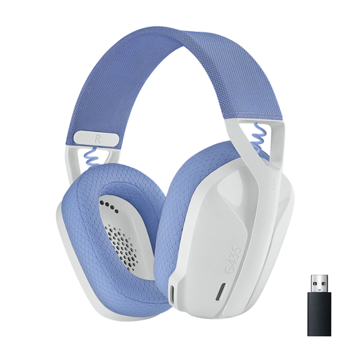 Logitech G G435 (981-001074) Lightspeed Wireless, 20 - 20000 Hz, Gaming, Headset/Headphones, White