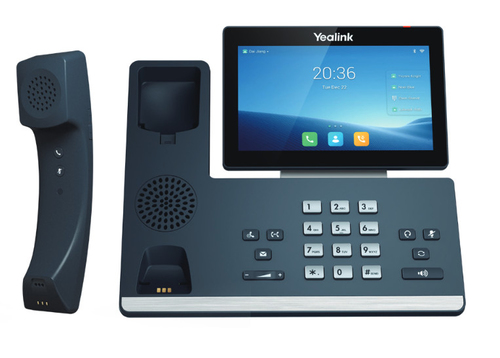 Yealink SIP-T58W PRO IP Phone, Wireless Handset, 1000 Entries, LCD, Grey