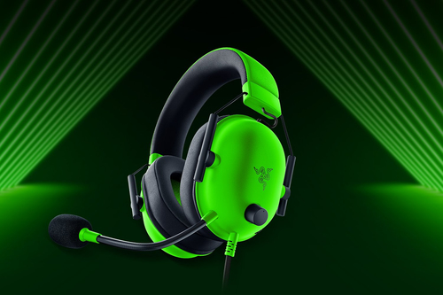 Razer BlackShark V2 X, Wired, 12 - 28000 Hz, Headset/Headphones, Gaming, Green