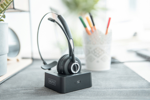 ASSMANN Electronic (DA-12211), Wireless, Headset/Headphones, Black