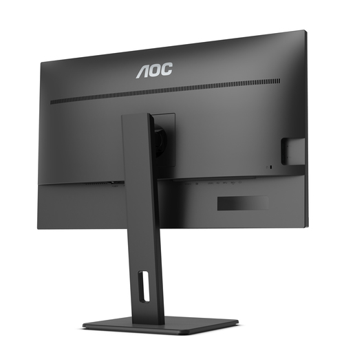 AOC P2 Q32P2 31.5" Monitor pivot and swivel demonstration for professional workflow