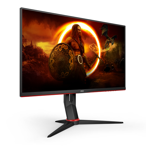AOC G2 Q27G2U/BK 27" 2560 x 1440 pixels Quad HD LED Monitor Black, Red