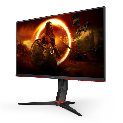 AOC G2 Q27G2U/BK 27" 2560 x 1440 pixels Quad HD LED Monitor Black, Red