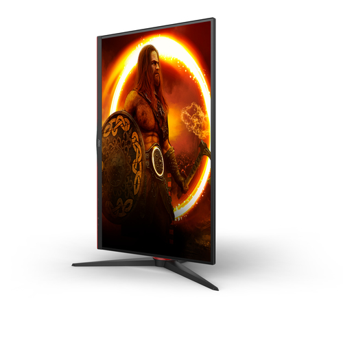 AOC 24G2SU/BK 23.8" 1920 x 1080 pixels Full HD Monitor Black, Red