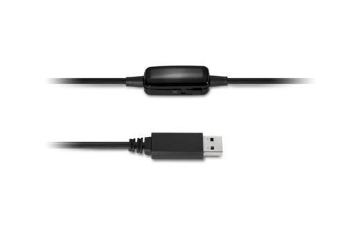 Kensington HiFi USB with Mic and Volume Control Button, Wired, Headset/Headphone