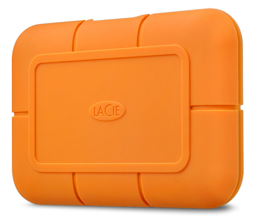 LaCie Rugged, 4 TB, USB Type-C, 3.2 Gen 2 (3.1 Gen 2), 10 Gbit/s, Orange