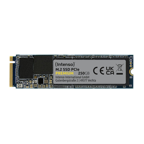 Intenso M.2 SSD PCIe Premium, 250 GB M.2 NVMe SSD