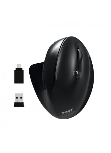 Port Designs (900706-BT), Right-hand, Optical, RF Wireless + Bluetooth, Mouse