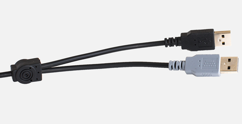 Logic keyboard LKB PHOTOCC wired USB QWERTY keyboard cables