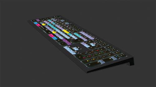 Logickeyboard ASTRA 2 full size backlit keyboard for DaVinci Resolve