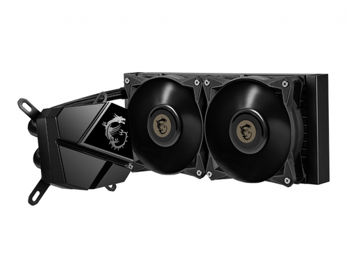 MSI 306-7ZW2P11-813, MAG CORELIQUID P240, liquid cooler 12 cm, 2000 RPM, Black