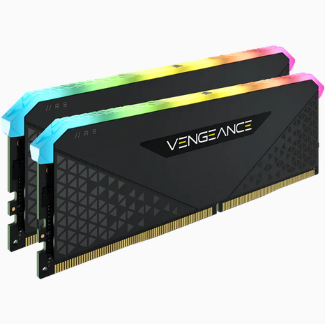 Corsair Vengeance RGB, 32GB DDR4, 3200 MHz,2 x 16 GB DIMM RAM for PC/Server