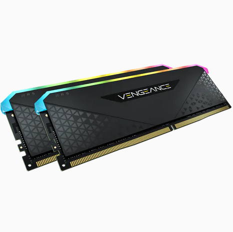 Corsair Vengeance RGB (CMG16GX4M2E3200C16) 16GB, DDR4, DIMM RAM for PC/Server