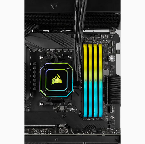 Corsair Vengeance RGB, 32GB DDR4, 3200 MHz,2 x 16 GB DIMM RAM for PC/Server