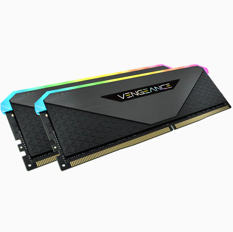 Corsair Vengeance RGB, 32 GB,2 x 16 GB DDR4, 3600 MHz 288-pin DIMM for PC/Server