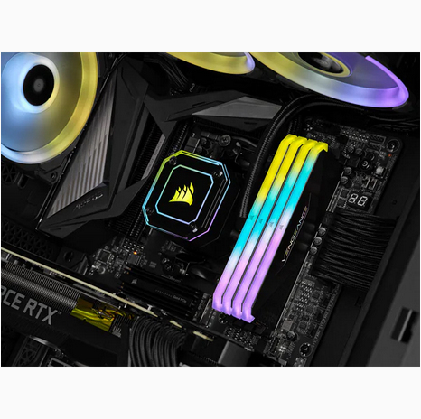 Corsair Vengeance RGB, 32 GB,2 x 16 GB DDR4, 3600 MHz 288-pin DIMM for PC/Server