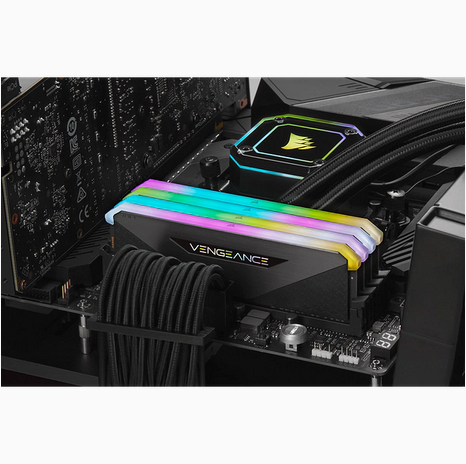 Corsair Vengeance RGB, 32 GB,2 x 16 GB DDR4, 3600 MHz 288-pin DIMM for PC/Server