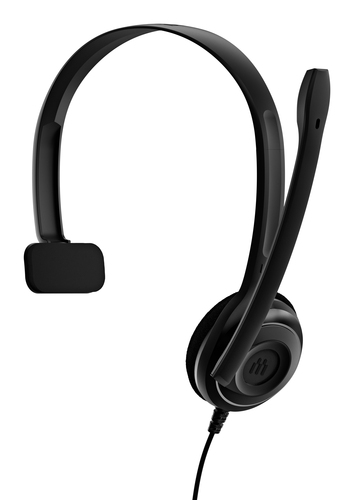 Sennheiser PC 7 USB, Wired, 42 - 17000 Hz, Headset/Headphones, Black