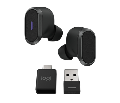 Logitech Zone, True Wireless Stereo (TWS), Headset/Earbuds, Graphite