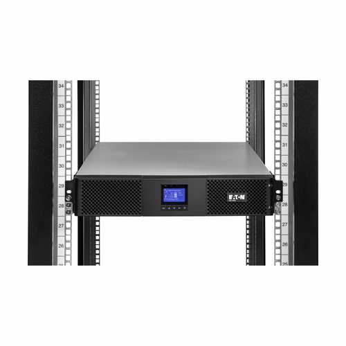 Eaton 9SX3000IRBS UPS battery compartment open view