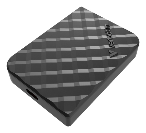 Verbatim Store 'n' Go Mini Diamond 2TB Portable SSD, USB-C 3.2 Gen2, 1, Black