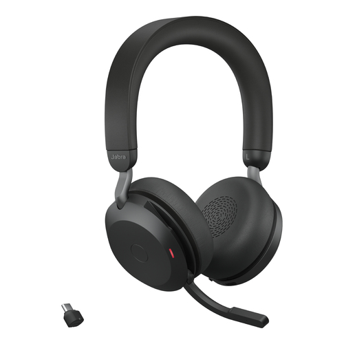 Jabra Evolve2 75 USB-C UC, Wired & Wireless, Headset/Headphones, Black