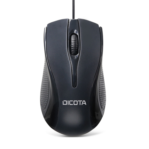 DICOTA (D32011), Ambidextrous, USB Type-A, 1200 DPI, Mouse