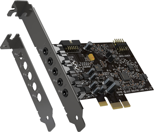 Creative Sound Blaster Audigy FX V2 PCI E Sound Card 5.1 Channel 24 Bit 120 dB