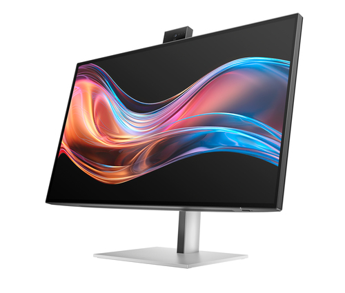 HP Series 7 Pro 27 inch 4K Conferencing Monitor, LCD,  Black