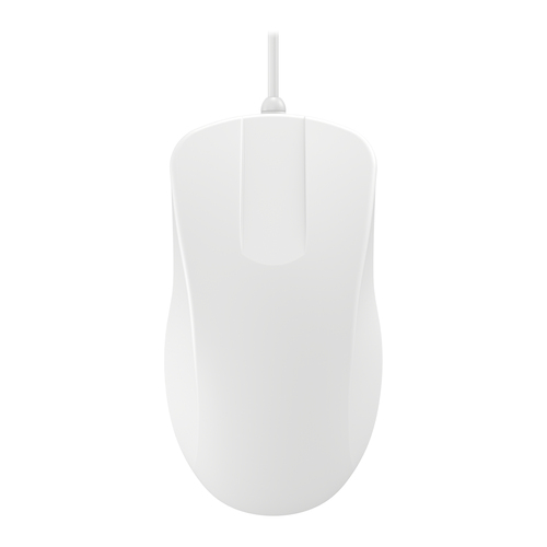 CHERRY (AK-PMH1OS-US-W) Ambidextrous, Optical, USB Type-A Mouse