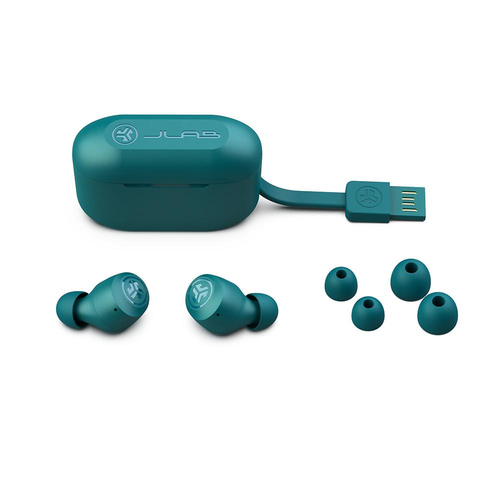 JLab GO Air POP, True Wireless Stereo, 20 - 20000 Hz, Headset/Earbuds, Teal