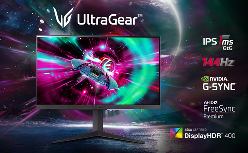 LG (27GR93U-B.AEK), (27"), 3840 x 2160 pixels, 4K Ultra HD, LED Monitor