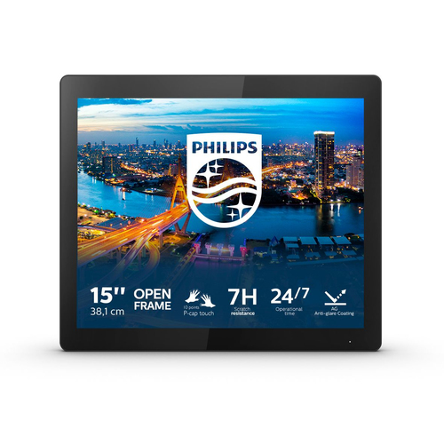 Philips B Line 152B1TFL/00 15" 1024 x 768 pixels LED Monitor Black