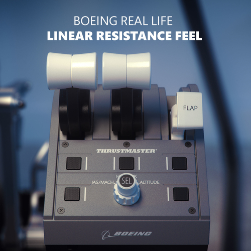 Thrustmaster (4060219) TCA Quadrant Boeing Edition, Joystick for PC/Xbox