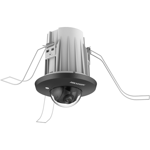 Hikvision DS-2CD2E43G2-U indoor wired dome IP camera mounted on ceiling