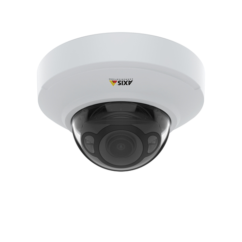 Axis 02113-001 PTZ IP camera wall installation in office environment with wide angle coverage