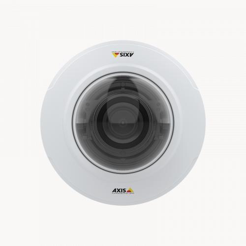 Axis Communications 02112-001 indoor wired cube IP camera ceiling mounted white compact design