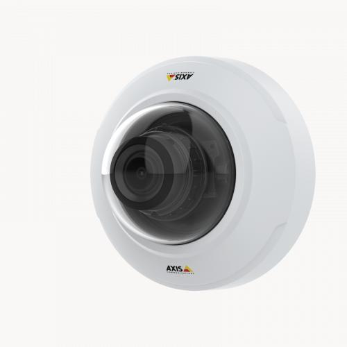 Axis Communications 02112-001 indoor wired cube IP camera ceiling mounted white compact design