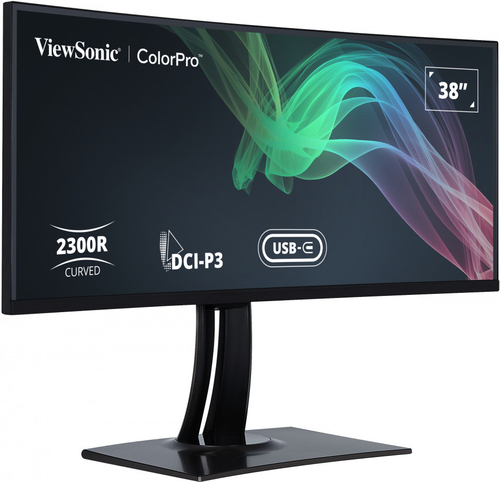 Viewsonic VP3881A, 96.5 cm (38"), 3840 x 1600 pixels, Quad HD+, LED Monitor