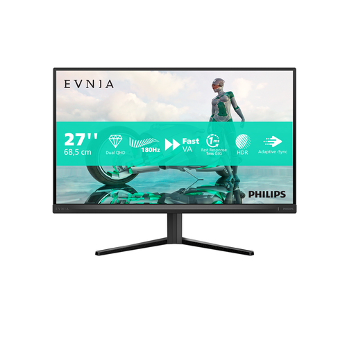 Philips Evnia (27M2N3500NL/00), (27"), 2560 x 1440 pixels, QHD, LCD Monitor