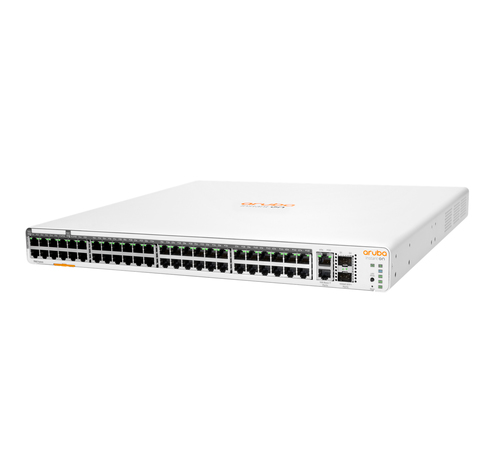 HPE Aruba Instant On 1960, 48G 40p Class6 PoE 2xGT 2SFP+ 600W, L2+Managed Switch