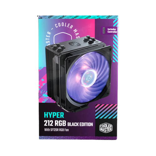 Cooler Master Hyper 212 RGB Black Edition w/LGA1700, Cooler