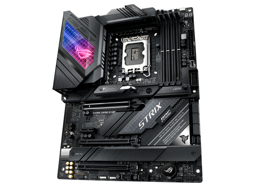 ROG STRIX Z690-E GAMING WIFI three M.2 slots and heatsinks