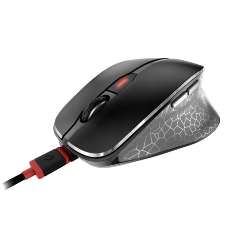CHERRY MW 8C ERGO, Right-hand, Optical, RF Wireless + Bluetooth, 3000 DPI, Mouse