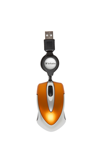 Verbatim Go Mini, Optical, USB Type-A, 1000 DPI, Mouse